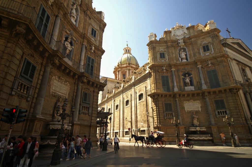 Ferienwohnung Loggiato Palazzo San Matteo Palermo Exterior foto